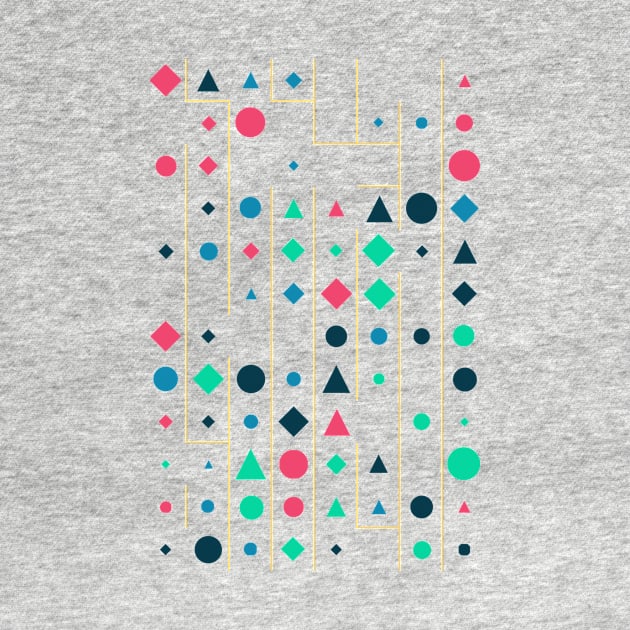 Amazing Geometric Animated Shape Pattern #3 by Trendy-Now